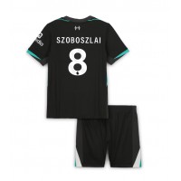 Liverpool Dominik Szoboszlai #8 Vonkajší Detský futbalový dres 2024-25 Krátky Rukáv (+ trenírky)